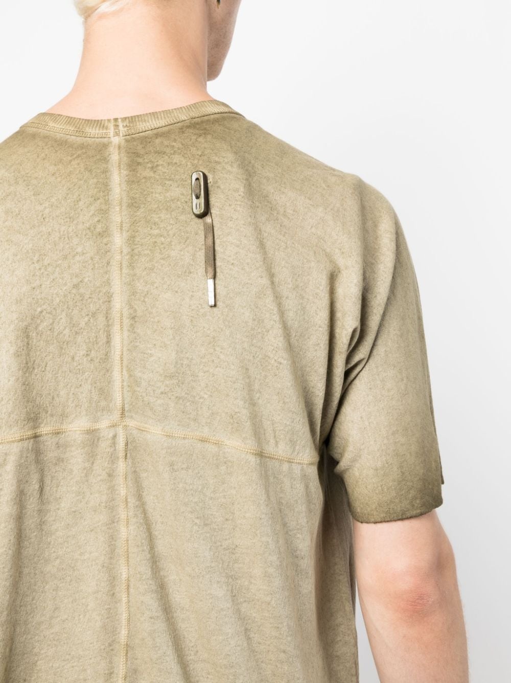 faded cotton T-shirt - 5
