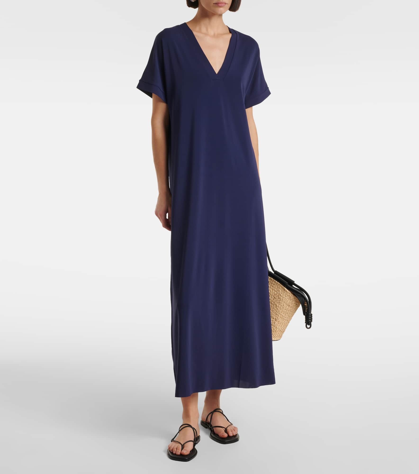 Luz jersey maxi dress - 2