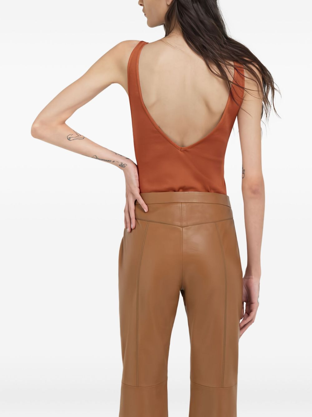 V-neck bodysuit - 5