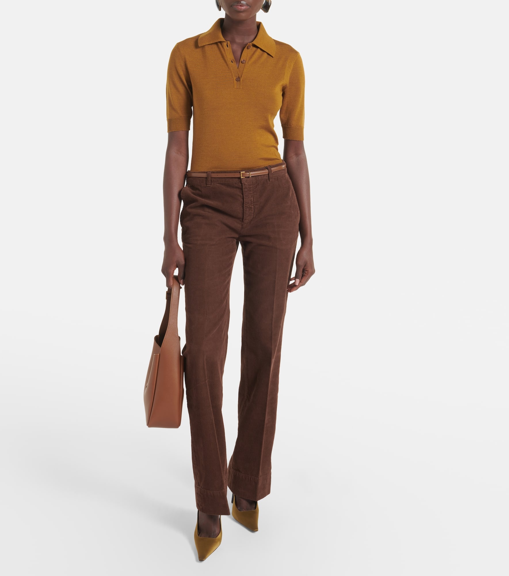 【Saint Laurent】ローライズコットンコーデュロイ bootcutパン SAINT LAURENT Low-rise cotton bootcut pants | mytheresa