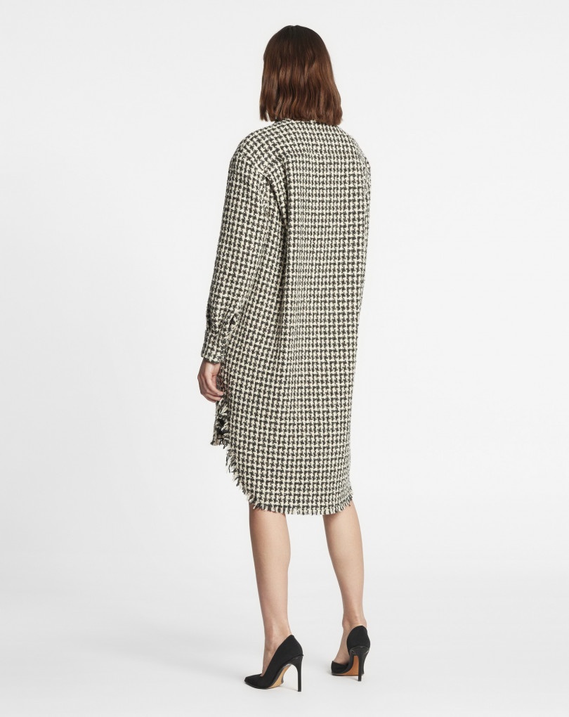 TWEED SHIRT DRESS - 3