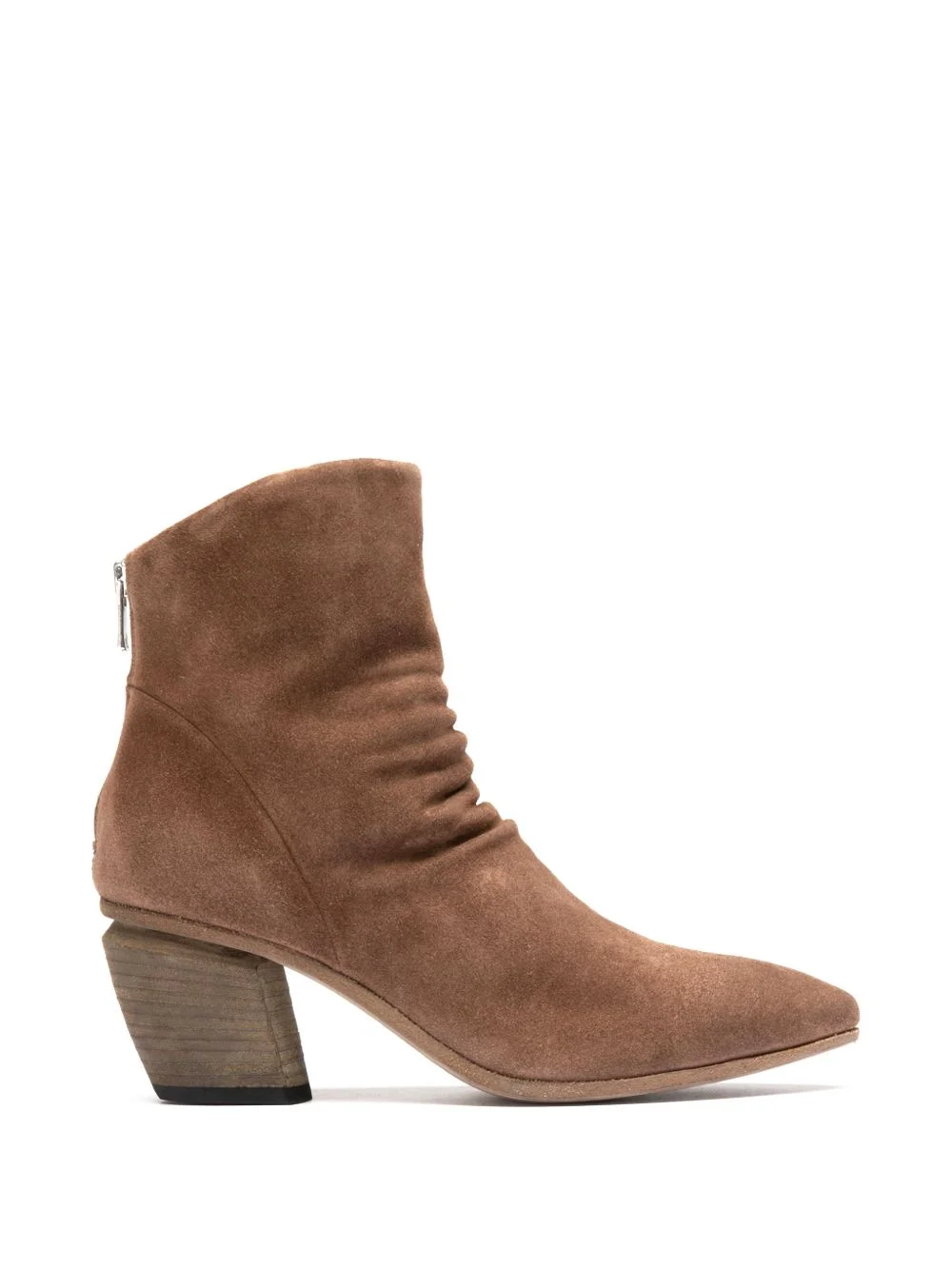 Severine 002 pointed-toe ruched boots - 1