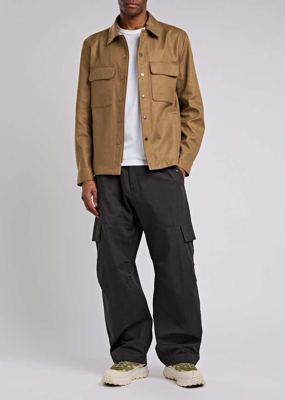 Moncler Callaqui Linen-blend Overshirt - 4