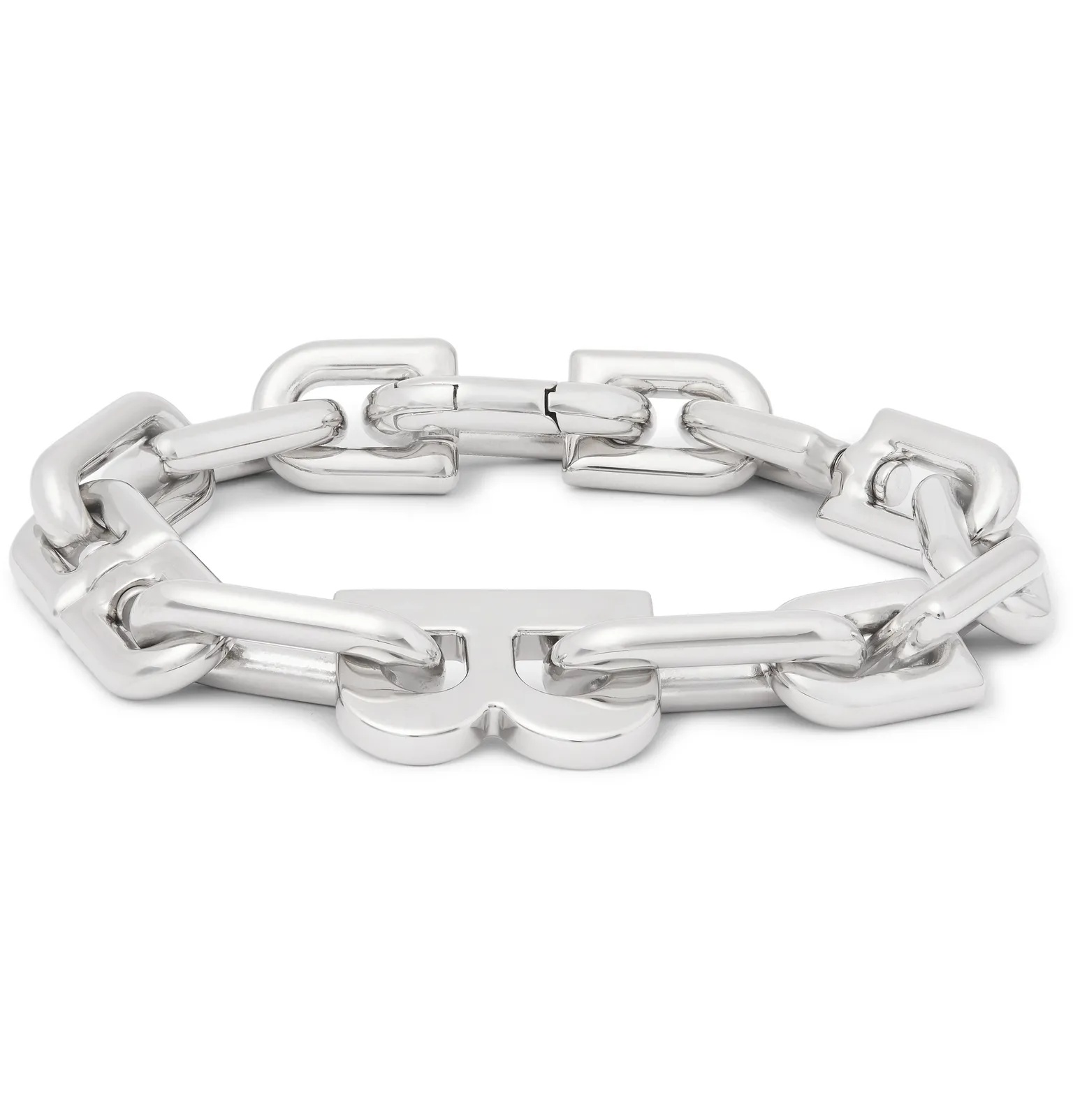 Silver-Tone Chain Bracelet - 1