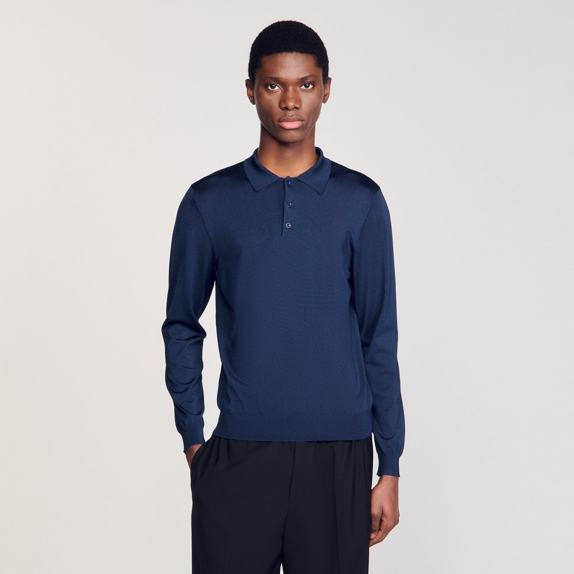 RIBBED POLO SHIRT - 4