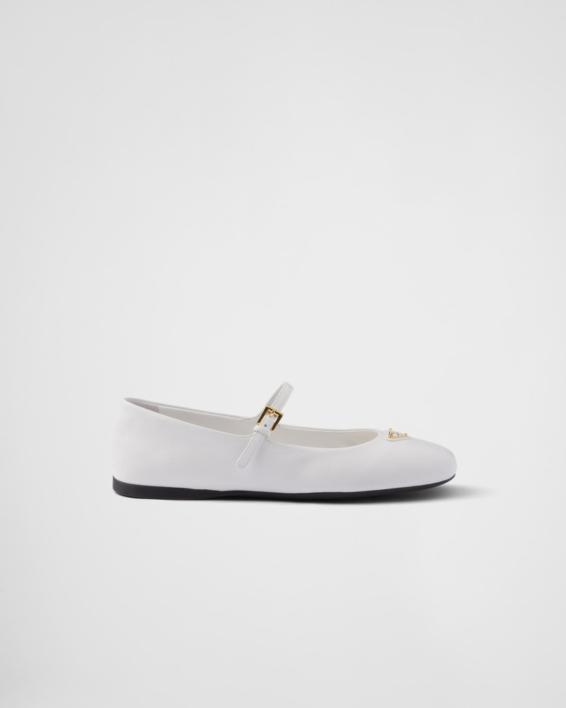 Prada Nappa leather ballerinas outlook