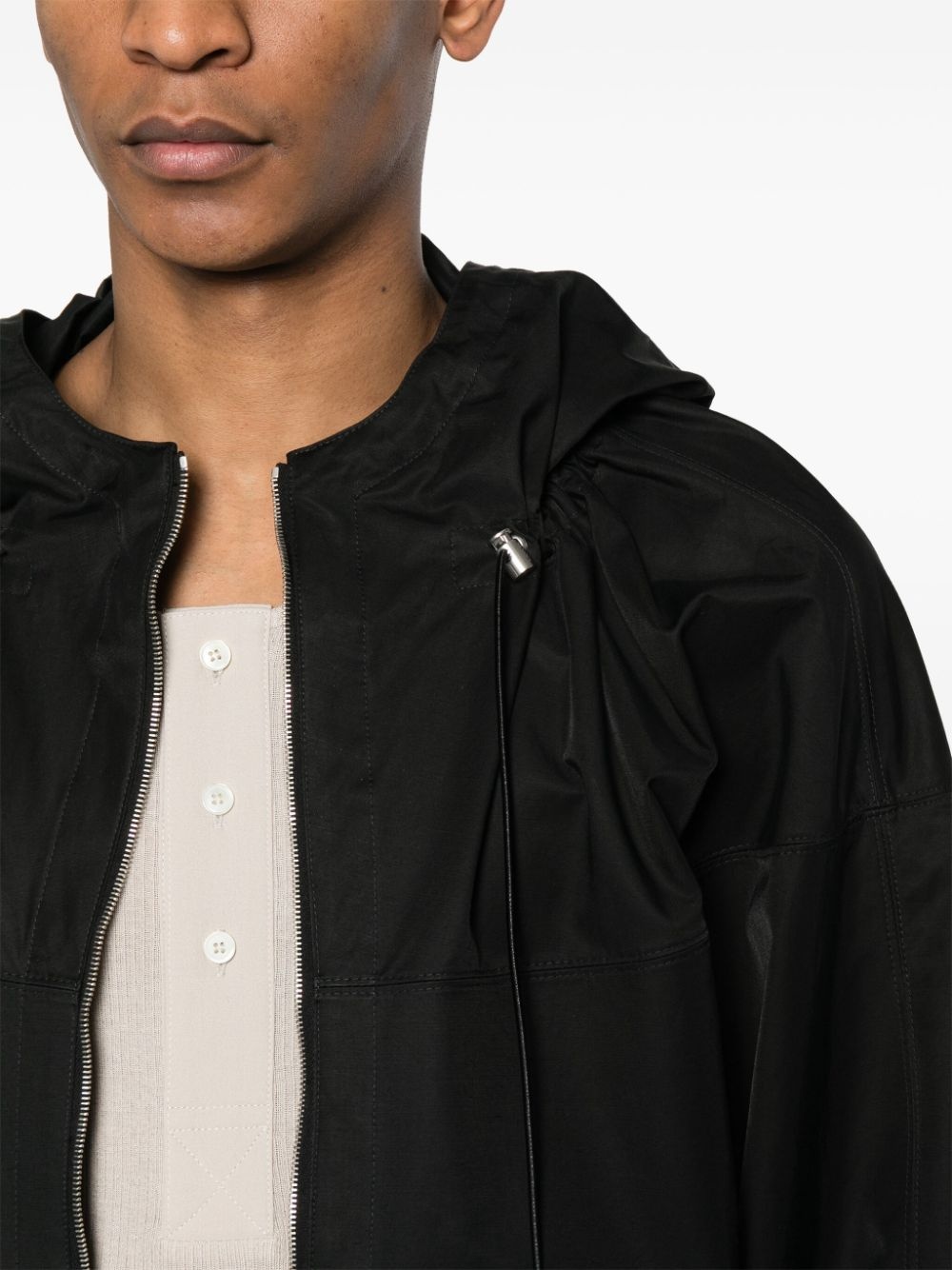 Lanvin zip-up hooded jacket | REVERSIBLE