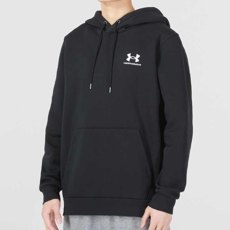 Under Armour Essential Fleece Hoodie 'Black' 1373880-001 - 4