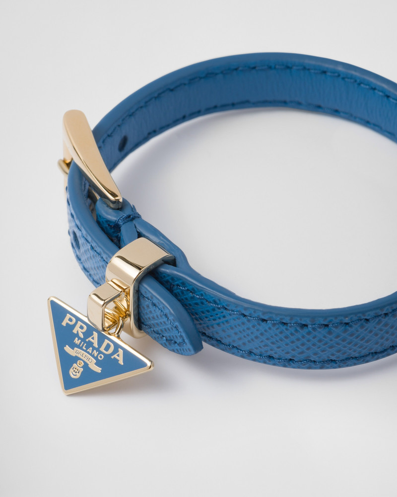 Saffiano leather bracelet 3