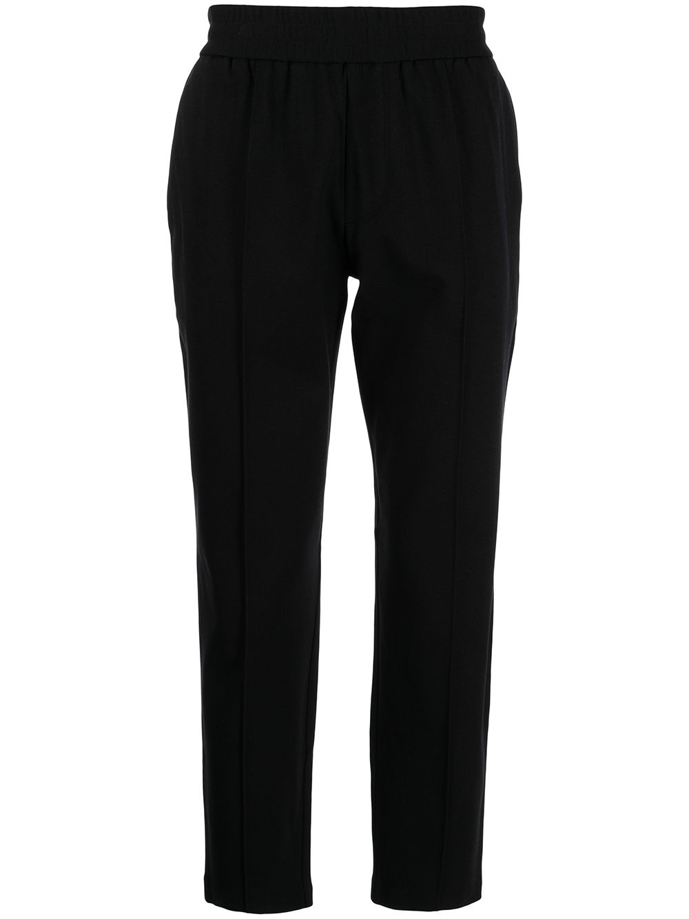 elasticated-waist slim joggers - 1