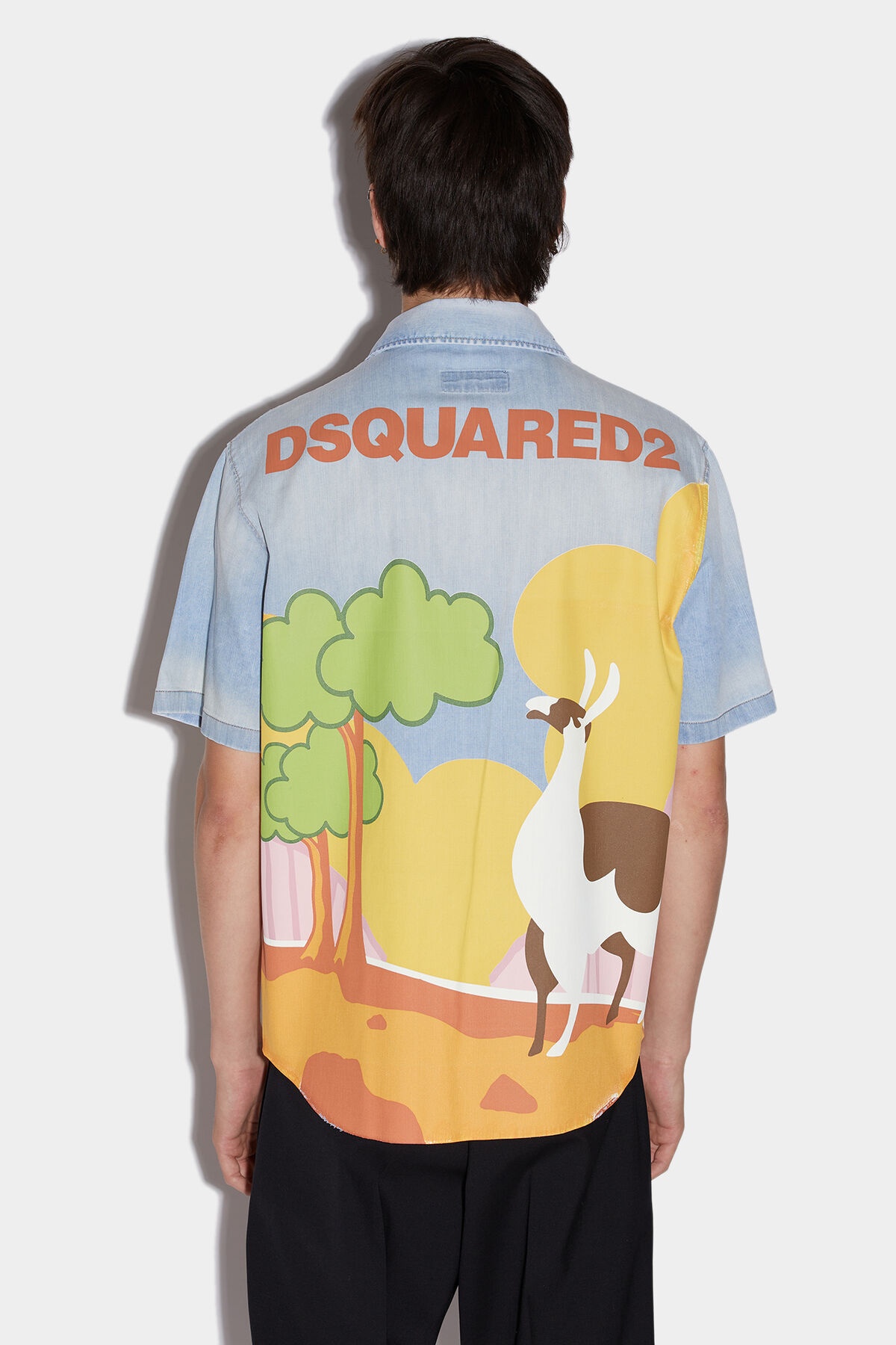 D2 LLAMAS BOWLING SHIRT - 2
