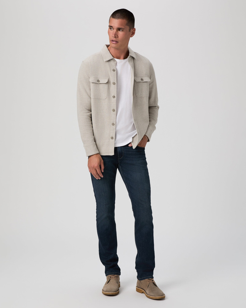 PAIGE Transcend Normandie 34" Straight Jean outlook