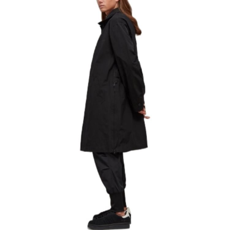 adidas Y-3 Classic Dorico Nylon Car Coat 'Black' HN4328 - 4
