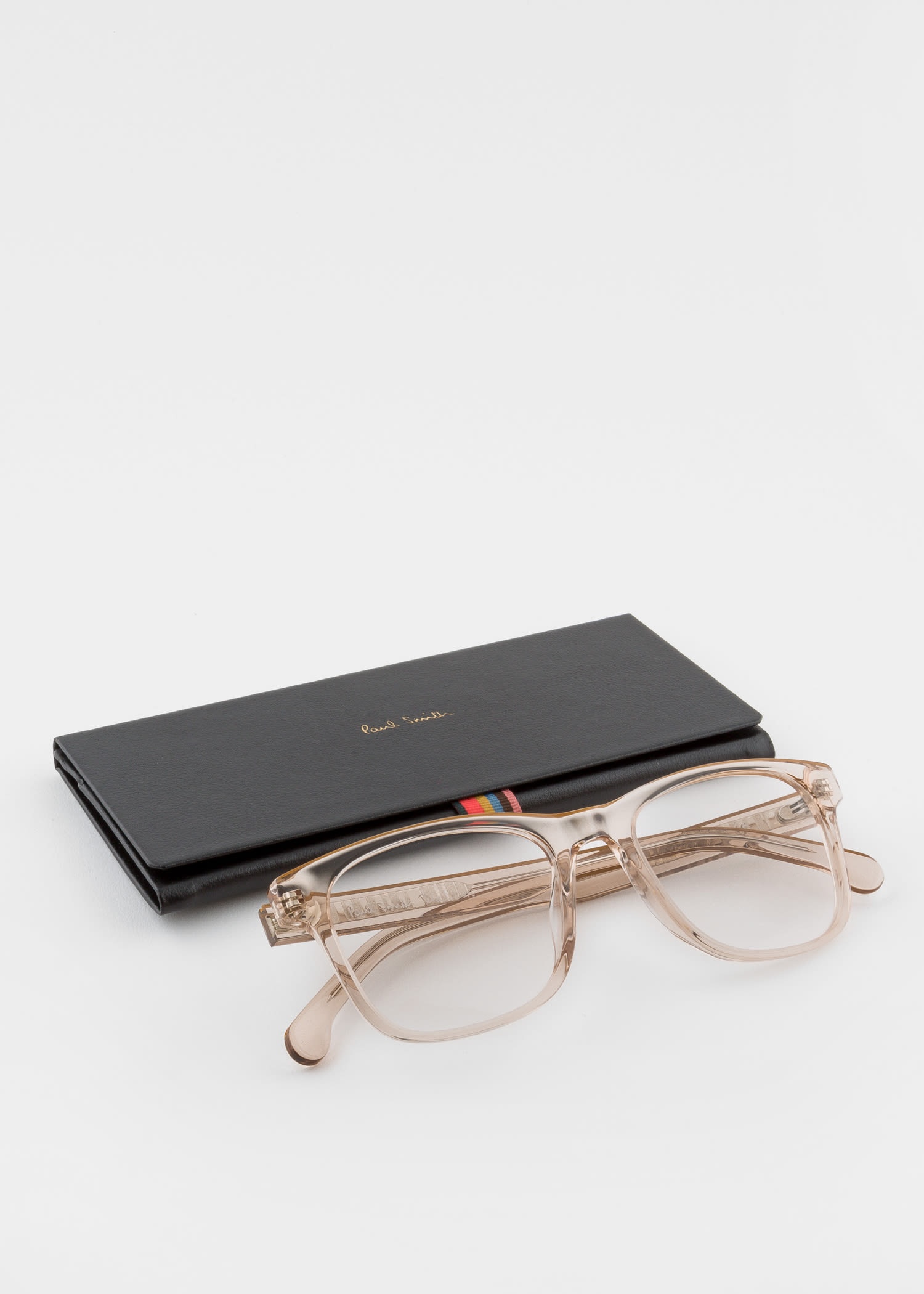 Crystal Beige 'Dalton' Spectacles - 4