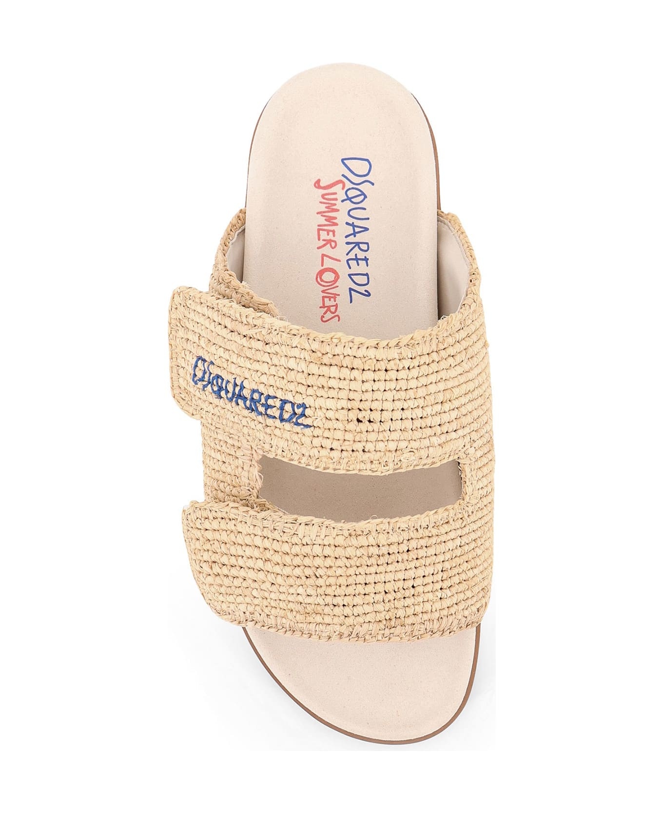 サンダル・ミュール Dsquared2 Dsquared2 Summer Lovers Rafia Sandals MHW0047289083685089M.jpg?sw=