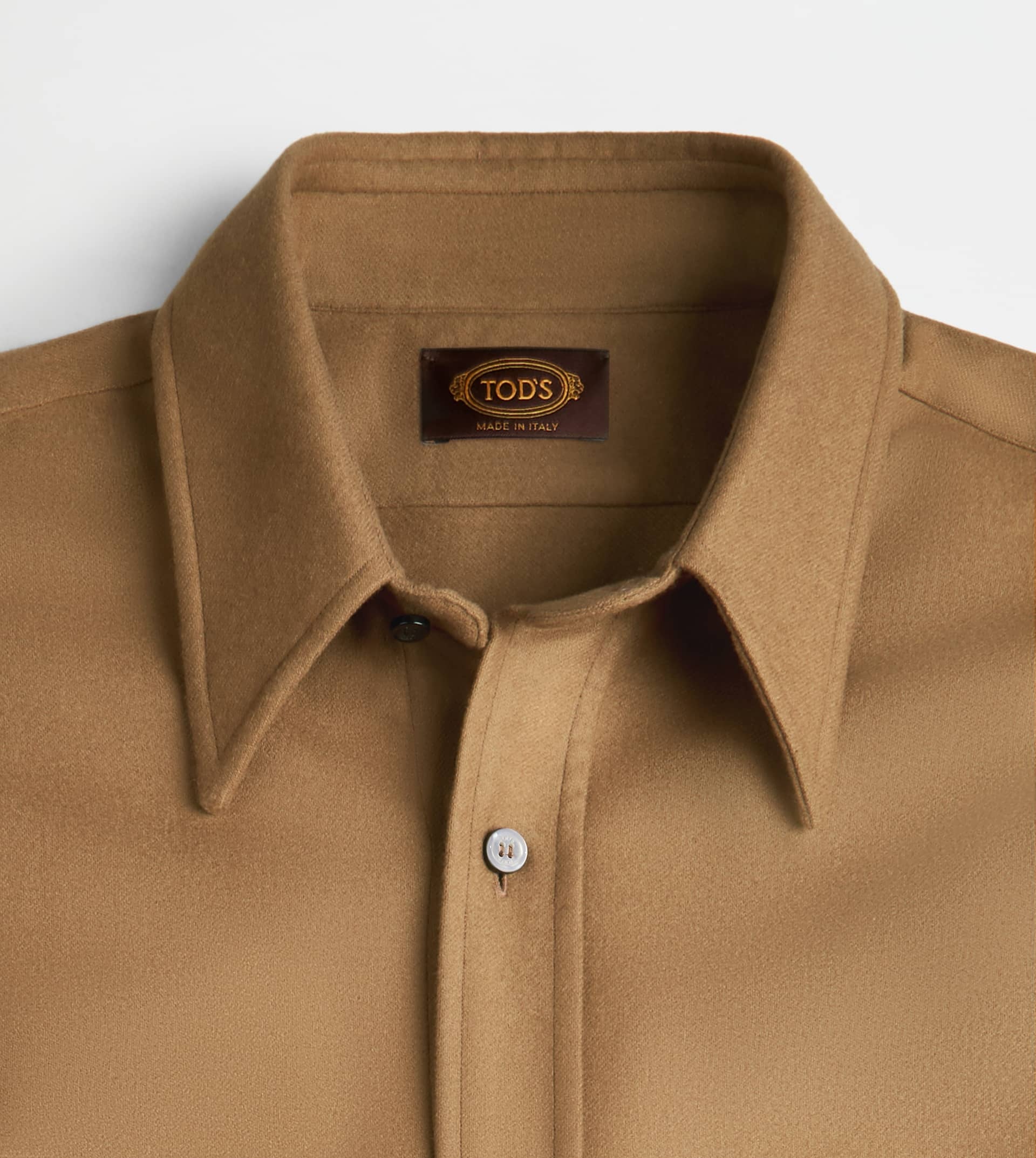 SHIRT IN FLANNEL - BEIGE - 6