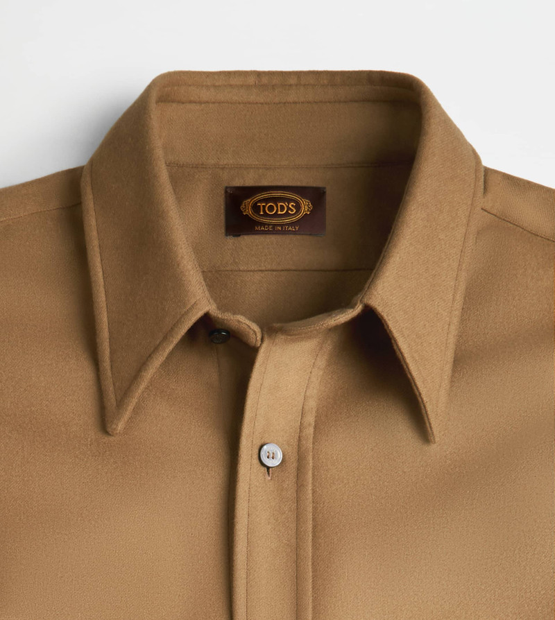 SHIRT IN FLANNEL - BEIGE 6