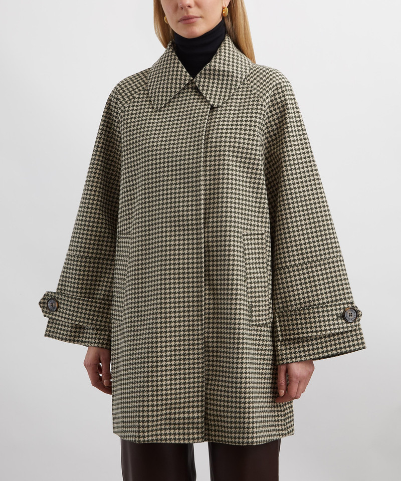 Barbour Kennedy Check Showerproof Car Coat outlook