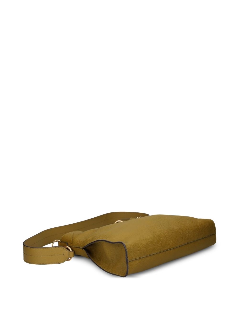 Joan ring-detail leather shoulder bag - 3