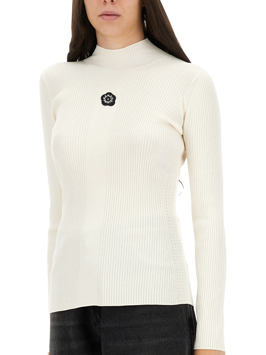 Kenzo Women Jersey With Embroidery "Boke Flower 2.0" - 4