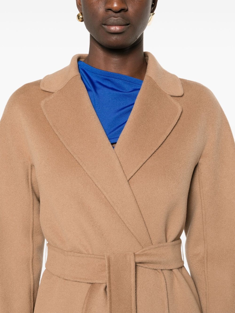 Esturia wool belted coat - 5