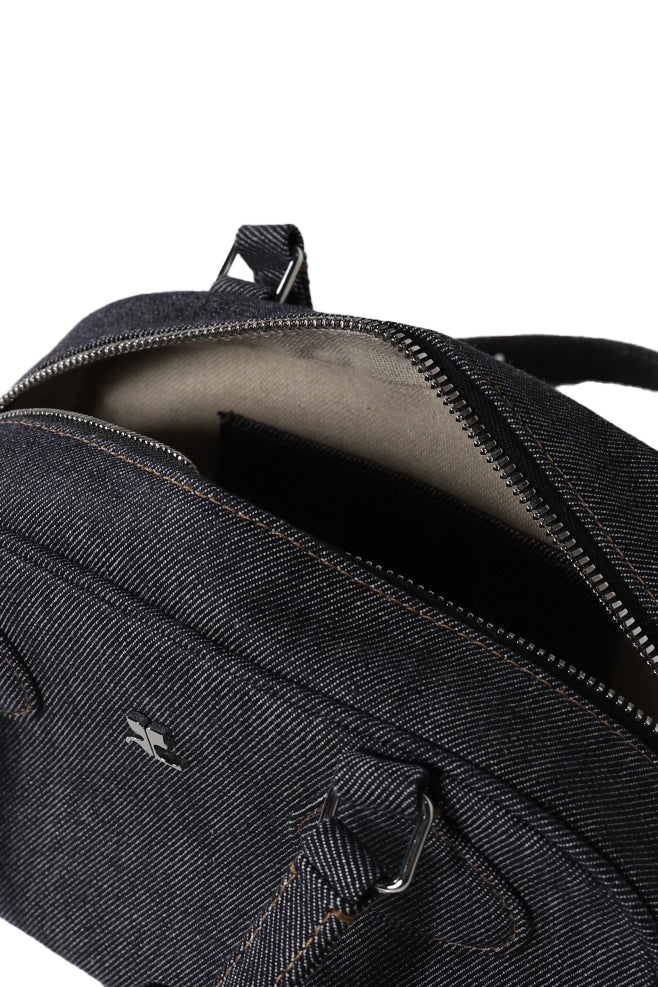 FRIDAY DENIM BOWLING BAGUETTE BAG / GRY - 5