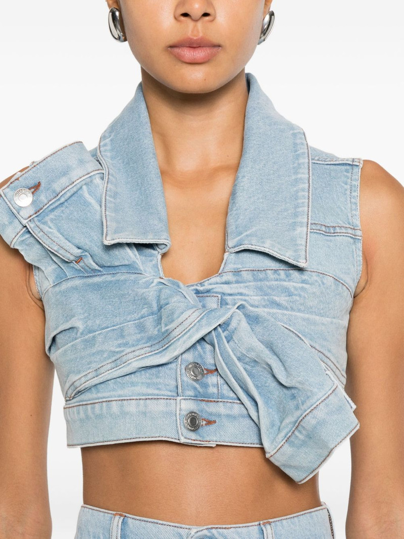 tie-detail vest 5