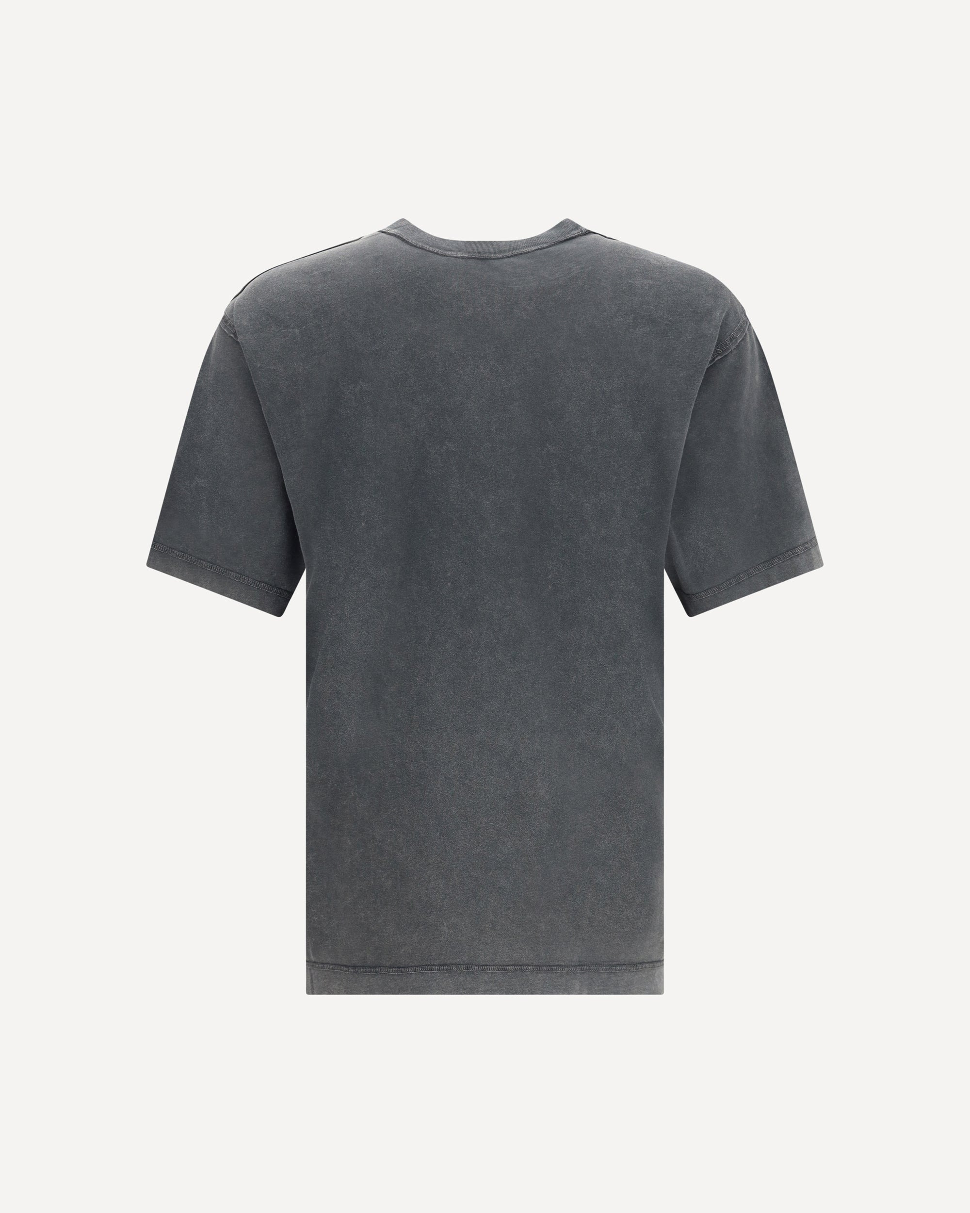 Cotton T-Shirt with velvety logo - 2