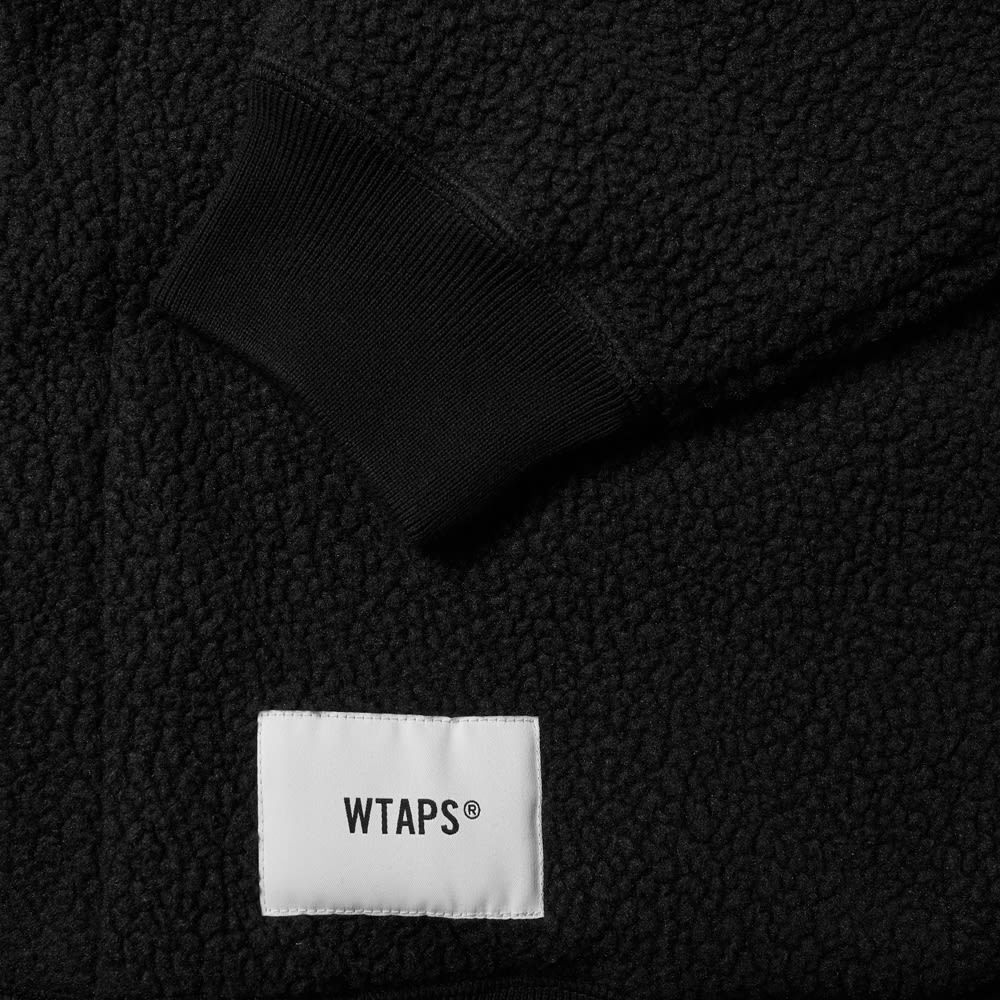 WTAPS Pine Cone Fleece Quarter Zip Hoody - 3