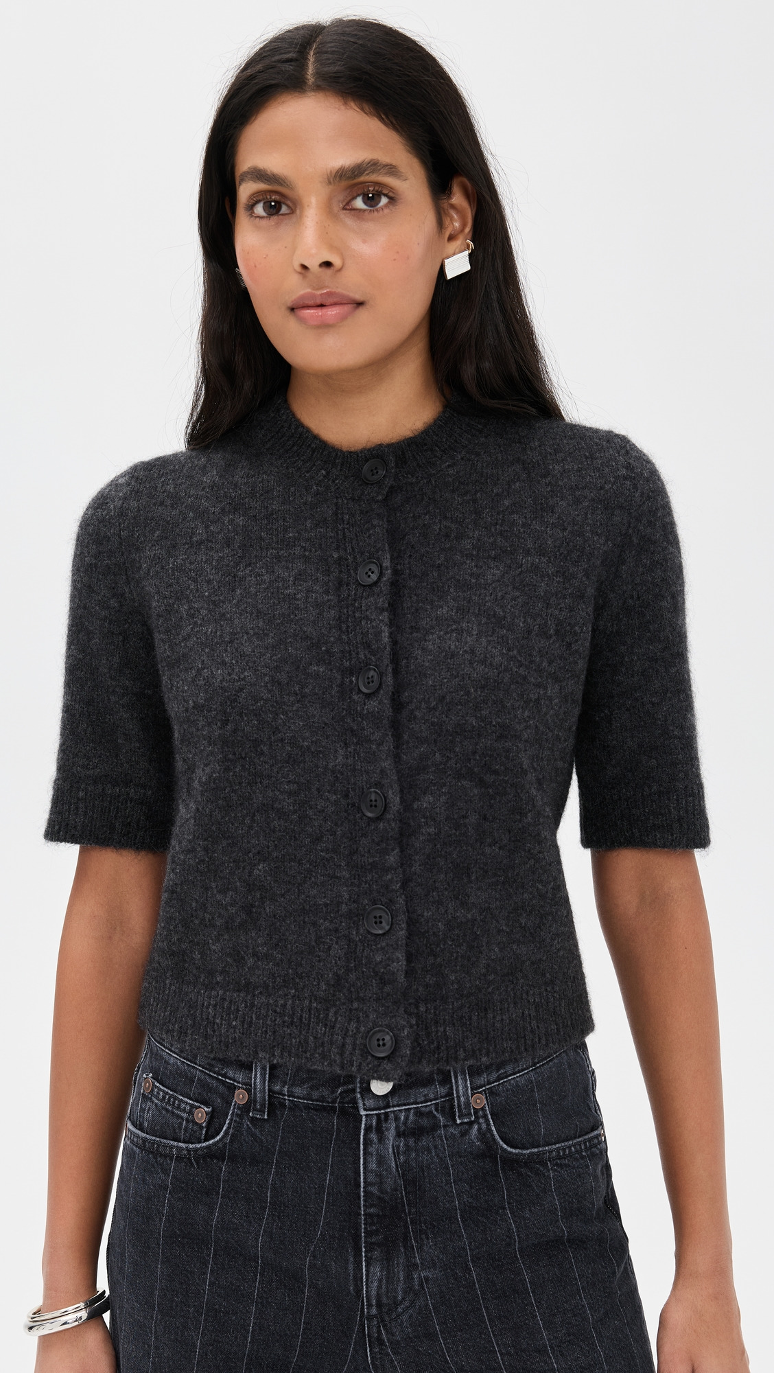 Brushed Cardigan Top - 6