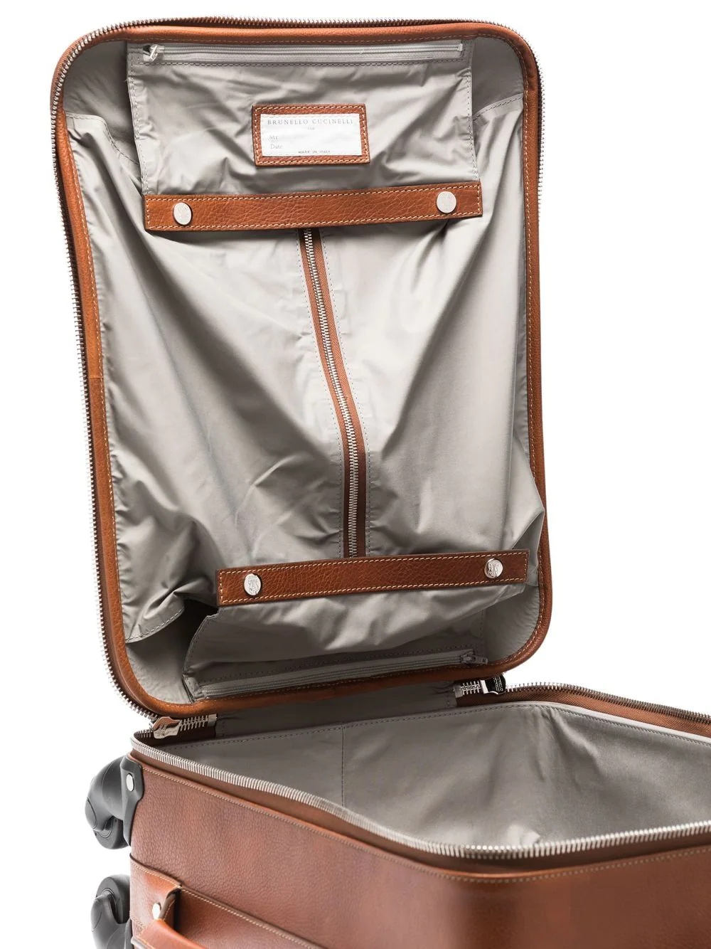 logo-embossed suitcase - 4