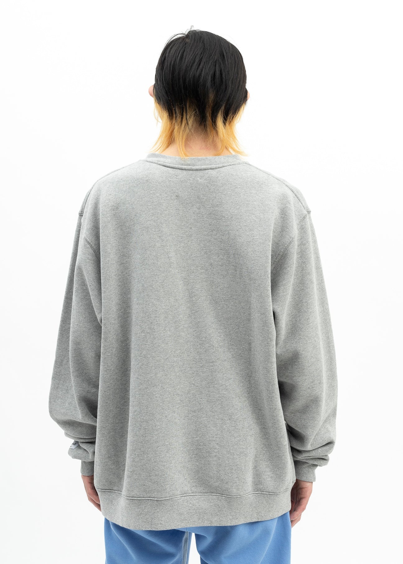 Gallery Dept Heather Grey Blue Art Dept Crewneck - 4