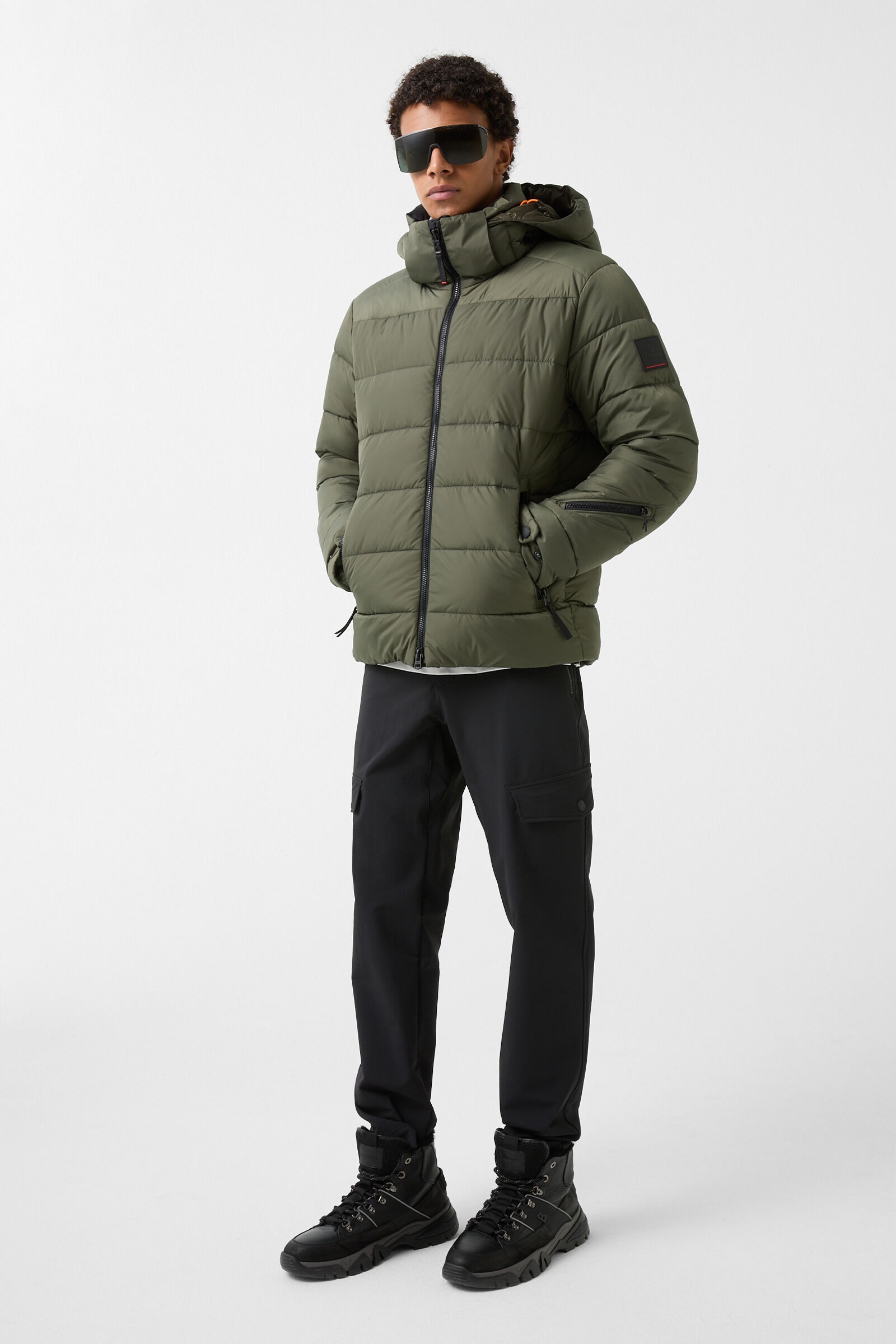 Luka Ski jacket in Olive green - 4
