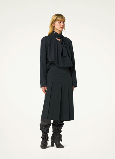 Lemaire PLEATED WRAP SKIRT outlook