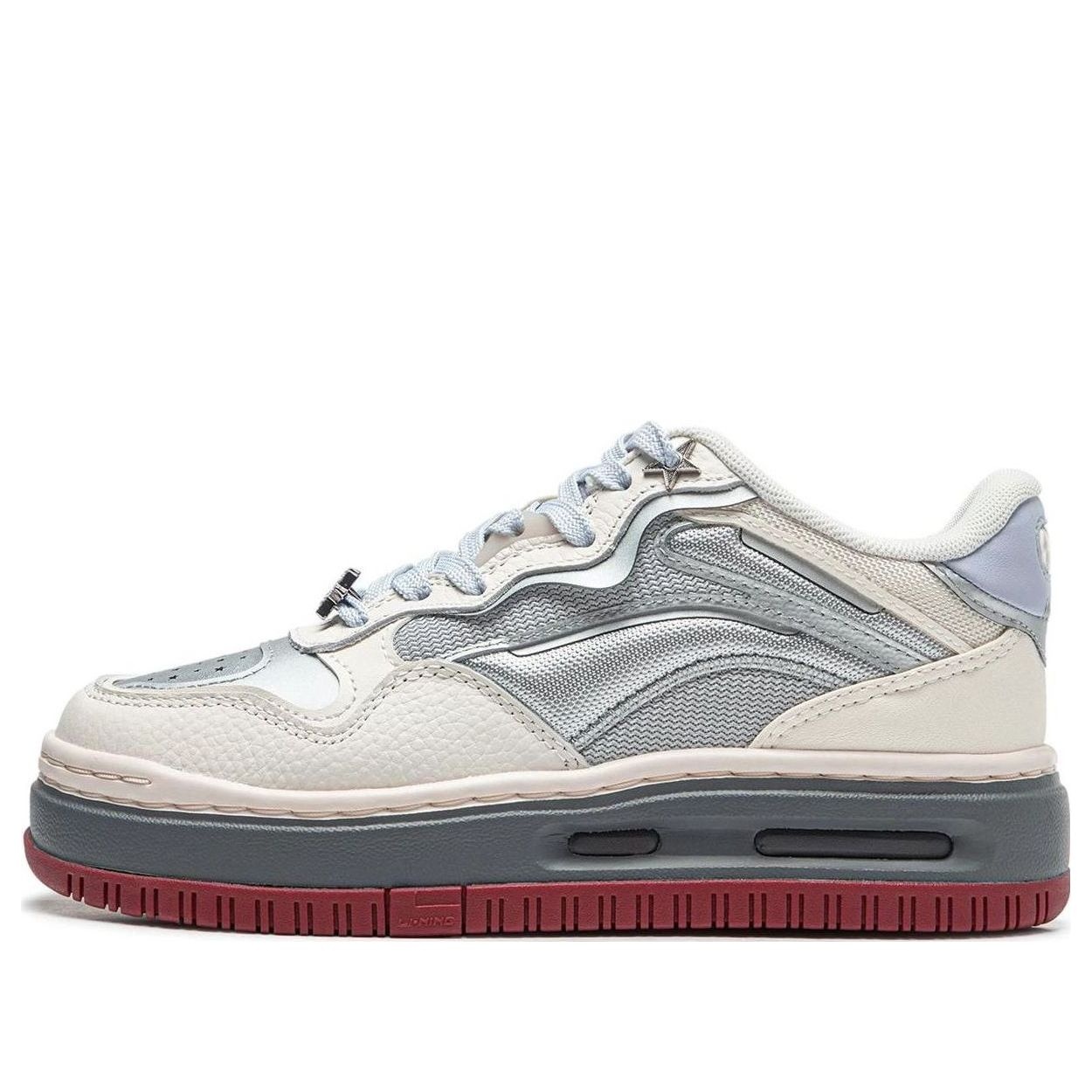 (WMNS) Li-Ning Future C1 'Beige Silver Grey' AGCT500-2 - 1