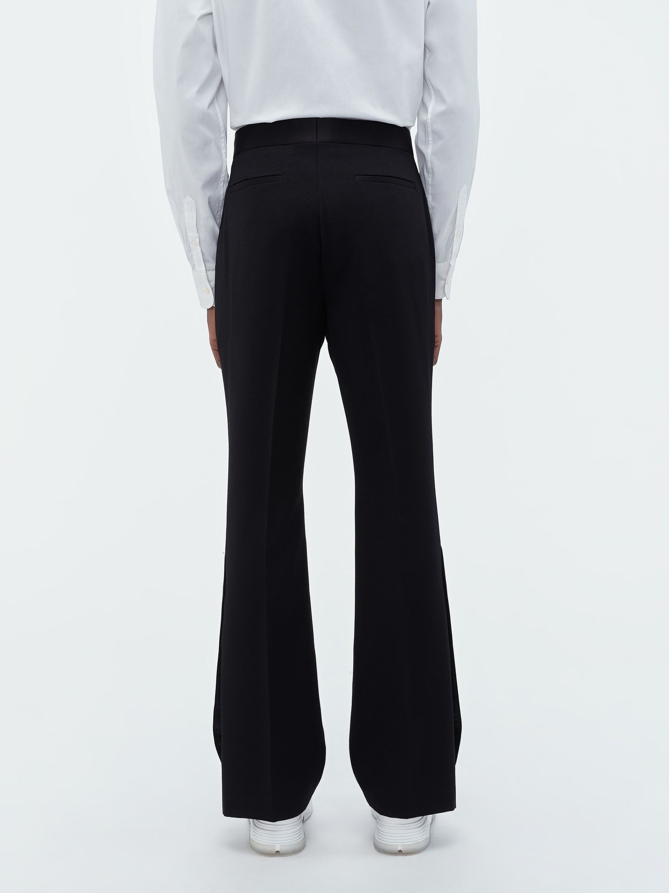 KICK FLARE TUXEDO PANT 32L-BLACK - 5