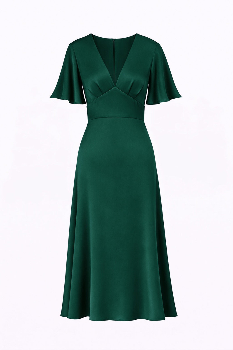 Coralie Evening Dress Open back 4