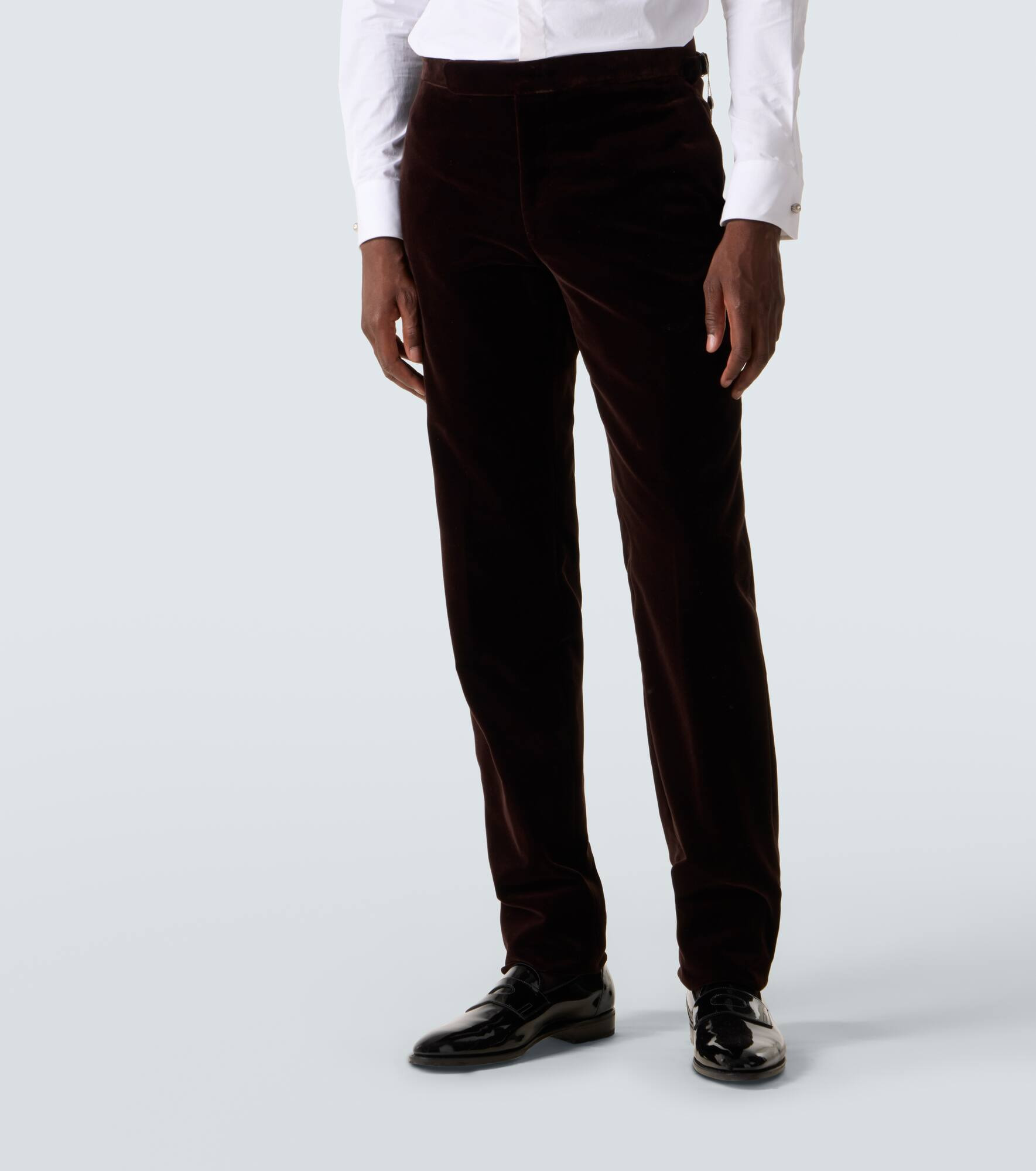 Gregory cotton velvet suit pants - 3