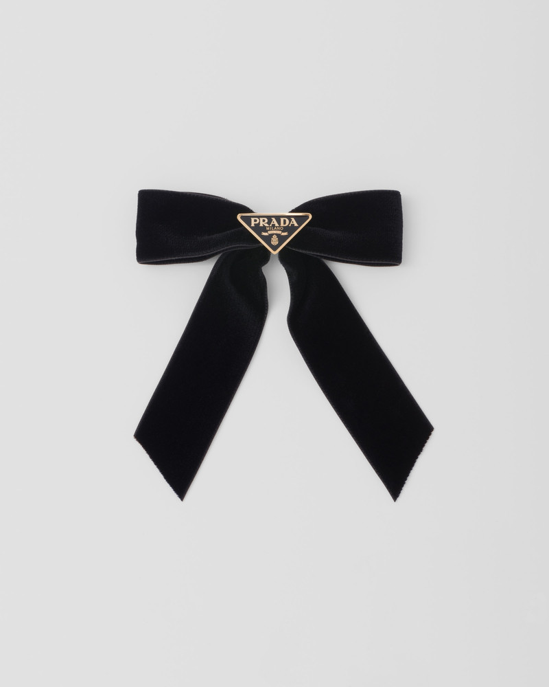 Velvet hair clip 1