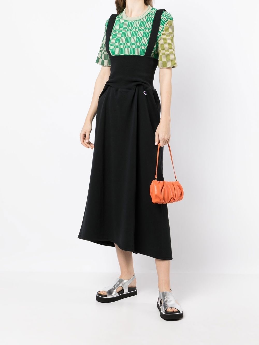 x Champion cotton midi dress - 2