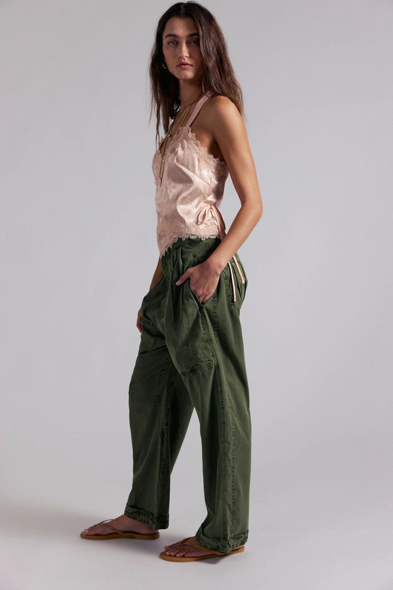 Clover Dropped Harem Trousers 4