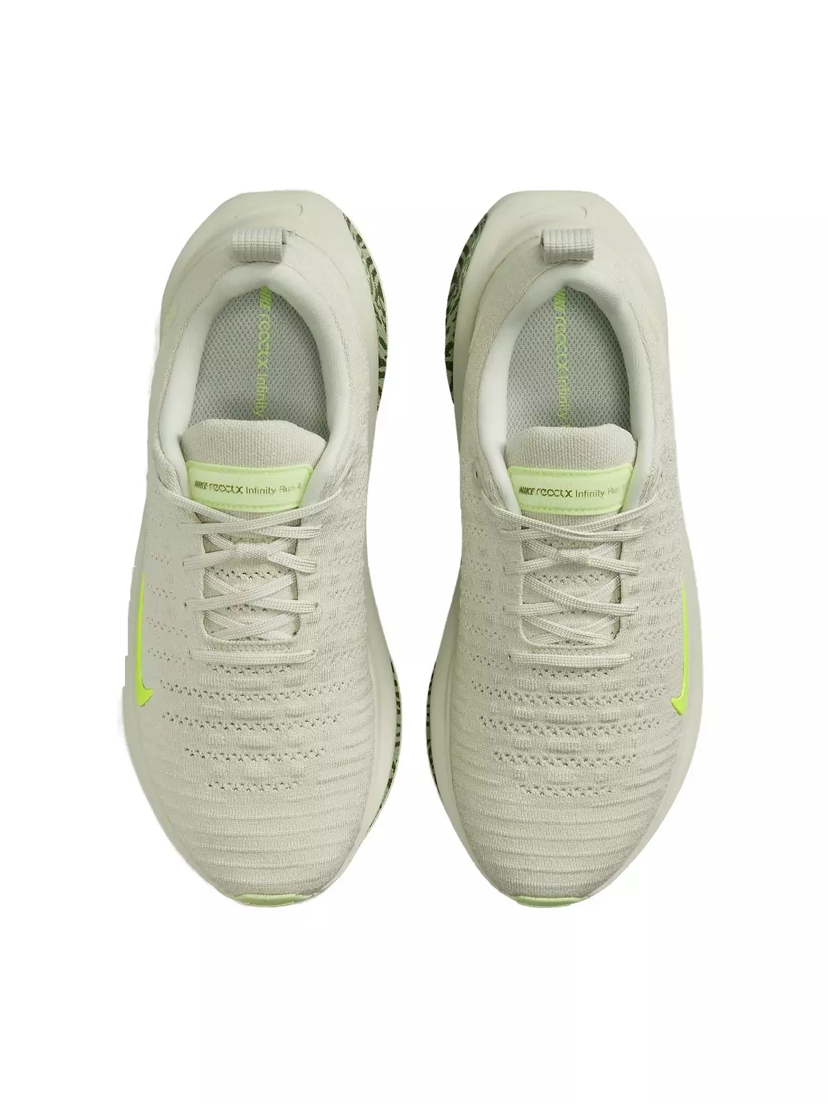 InfinityRN 4 Premium "Light Bone/Barely Volt/Cargo Khaki/Volt" Women's Running Shoe - 4