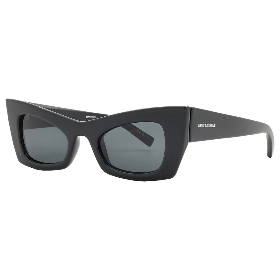 Saint Laurent Black Cat Eye Ladies Sunglasses SL 702 001 49 - 3