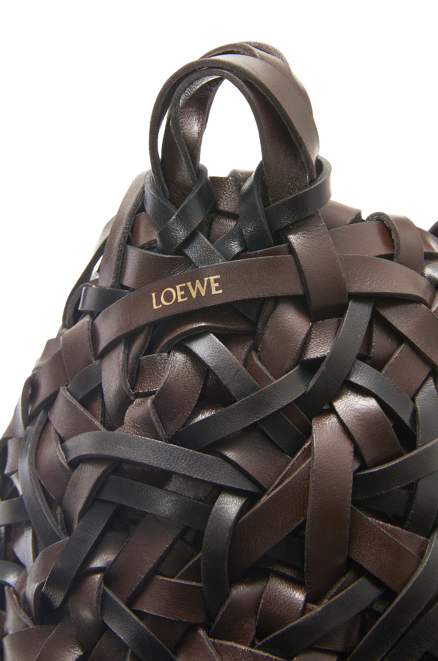 Small Nest Basket bag in calfskin - 8