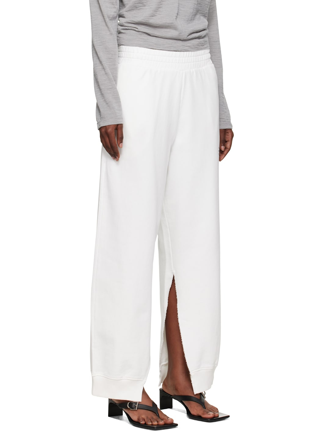 Off-White Cotton Sweatpants - 2