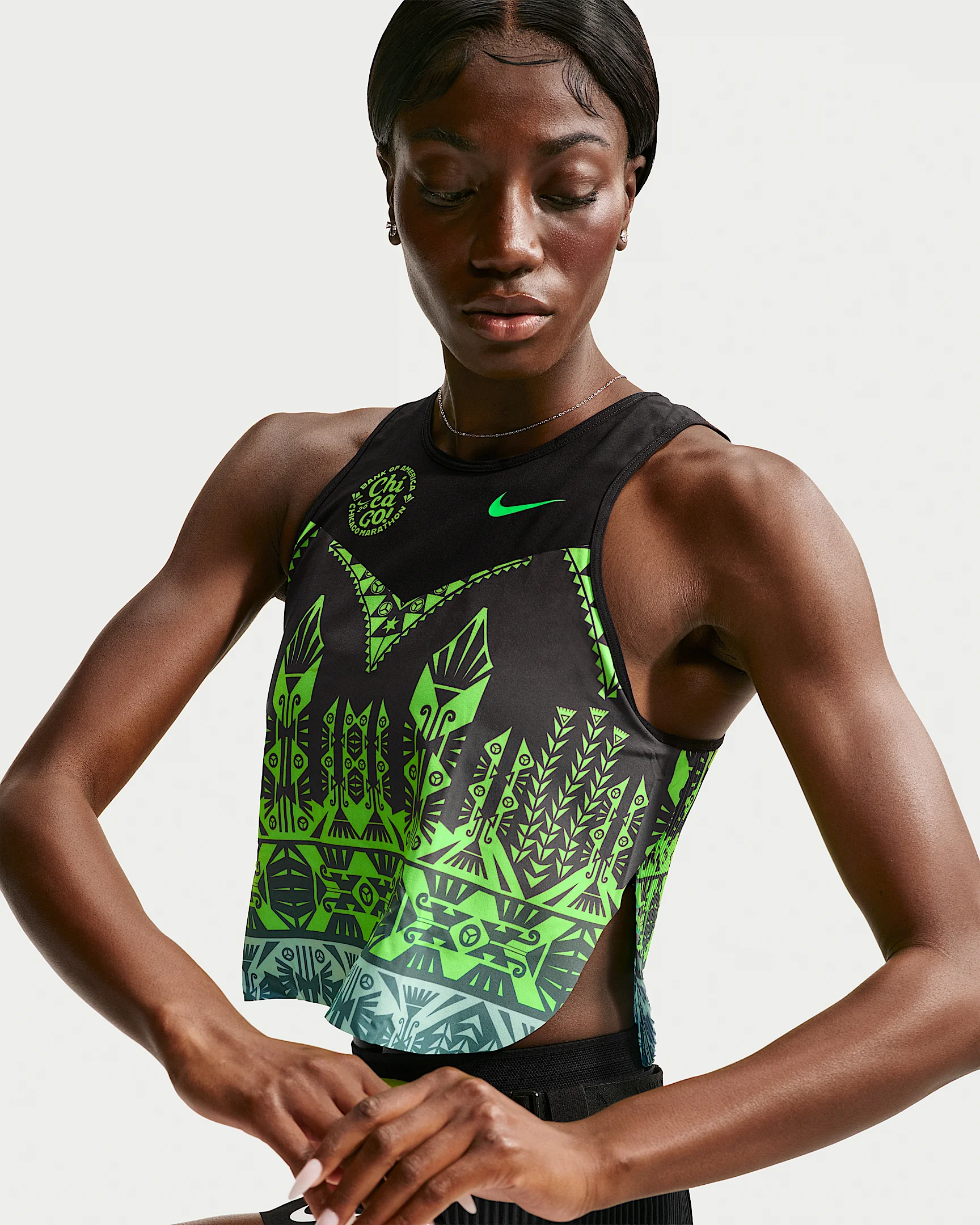 Nike AeroSwift Women's Dri-FIT ADV Cropped Running Tank Top - 1