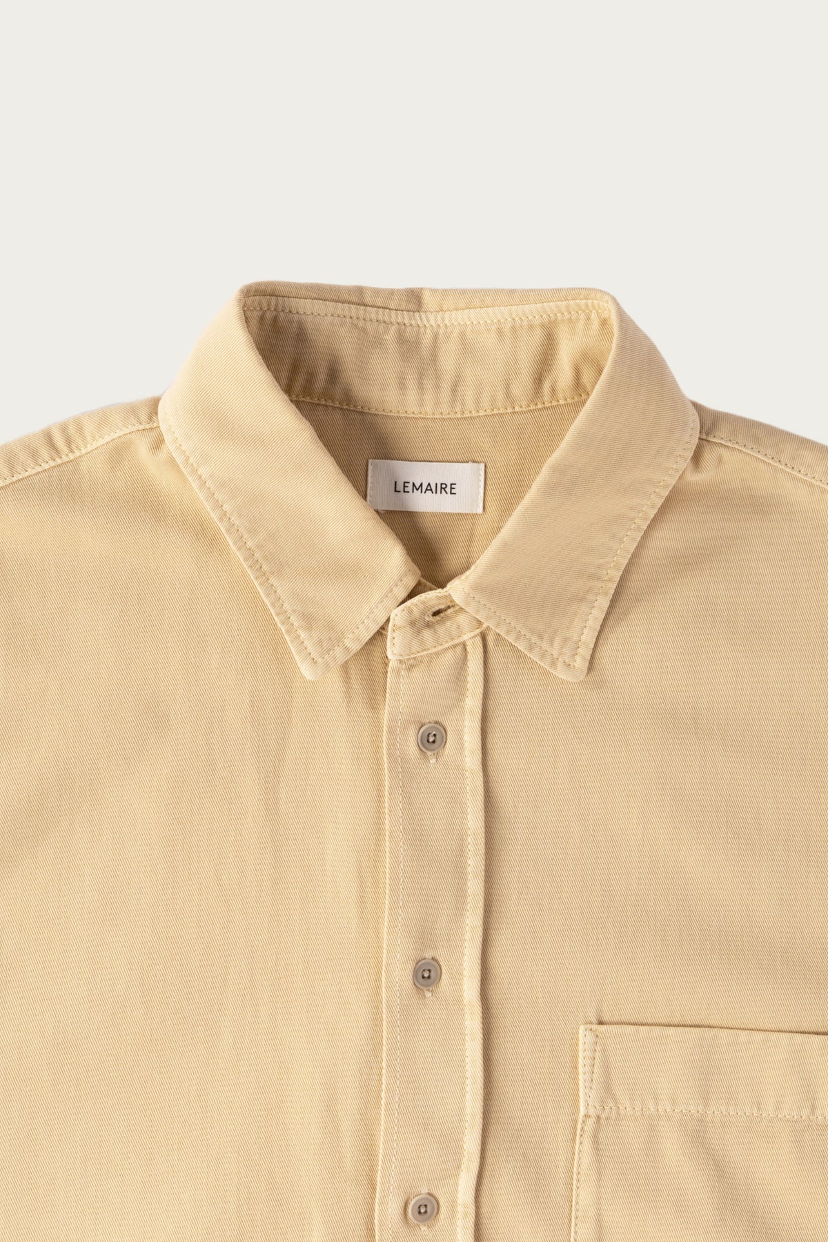 SS Denim Shirt - Custard - 2
