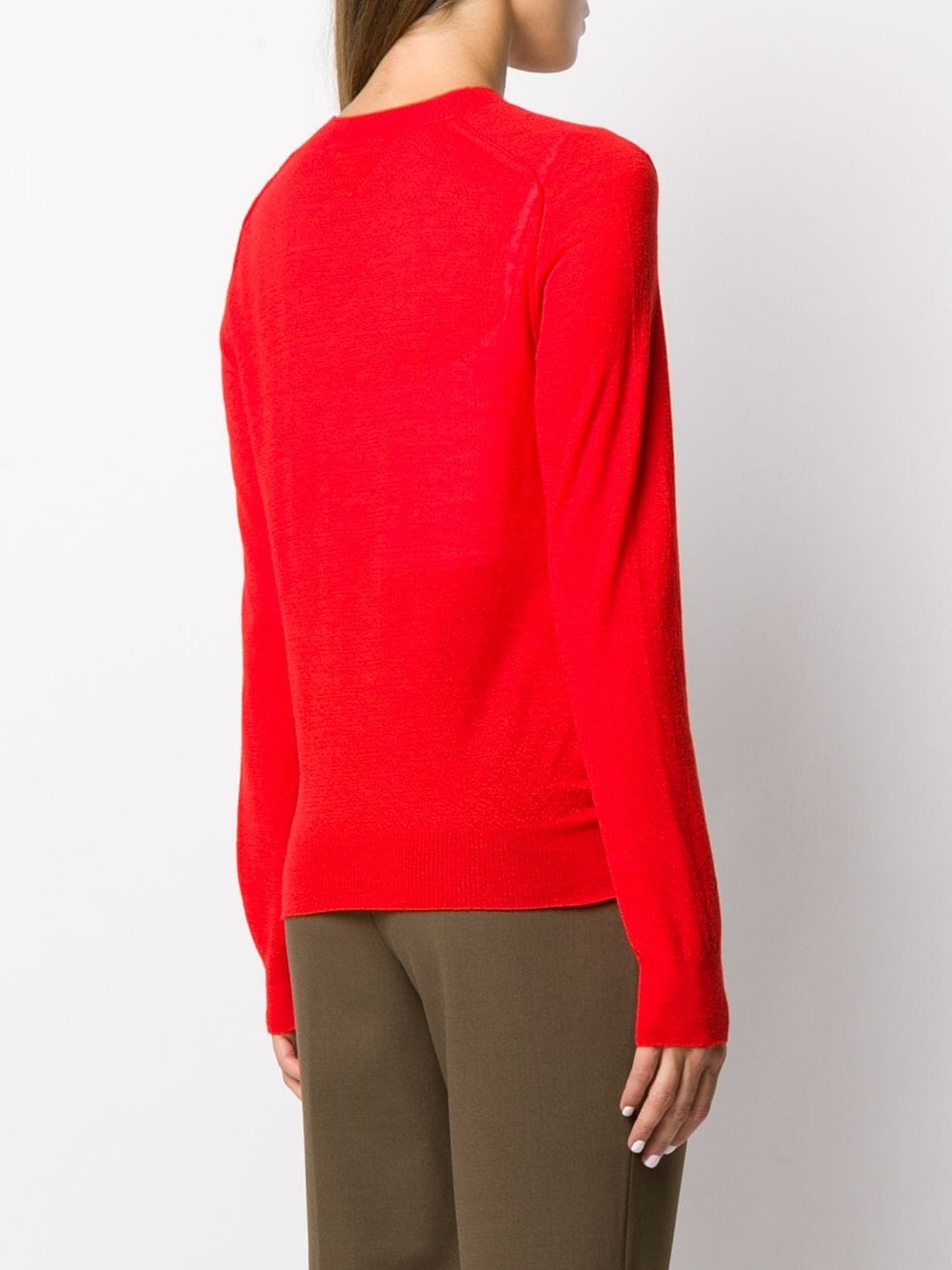 crewneck knitted jumper - 4