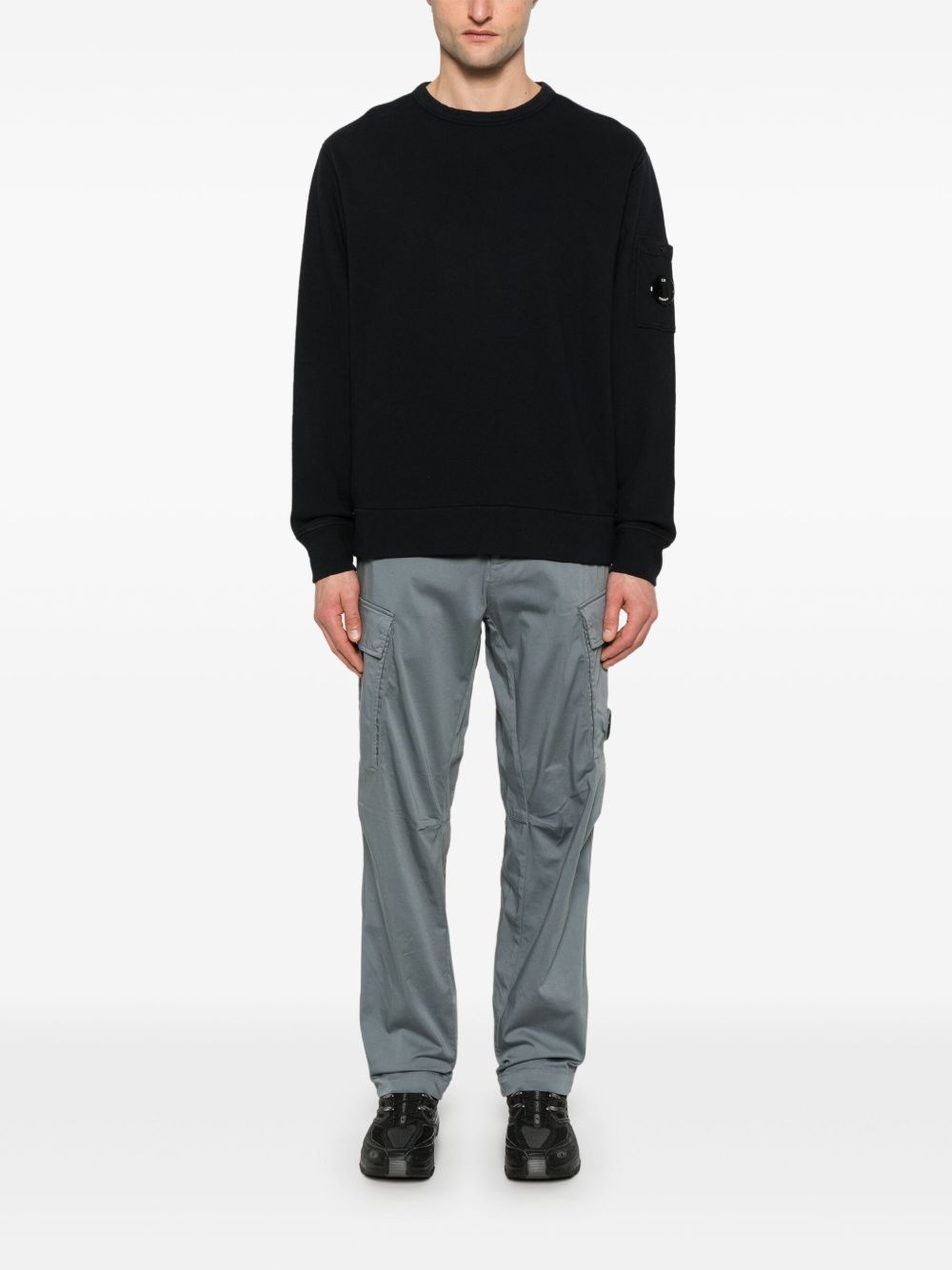 Lens-detailed sweatshirt - 2