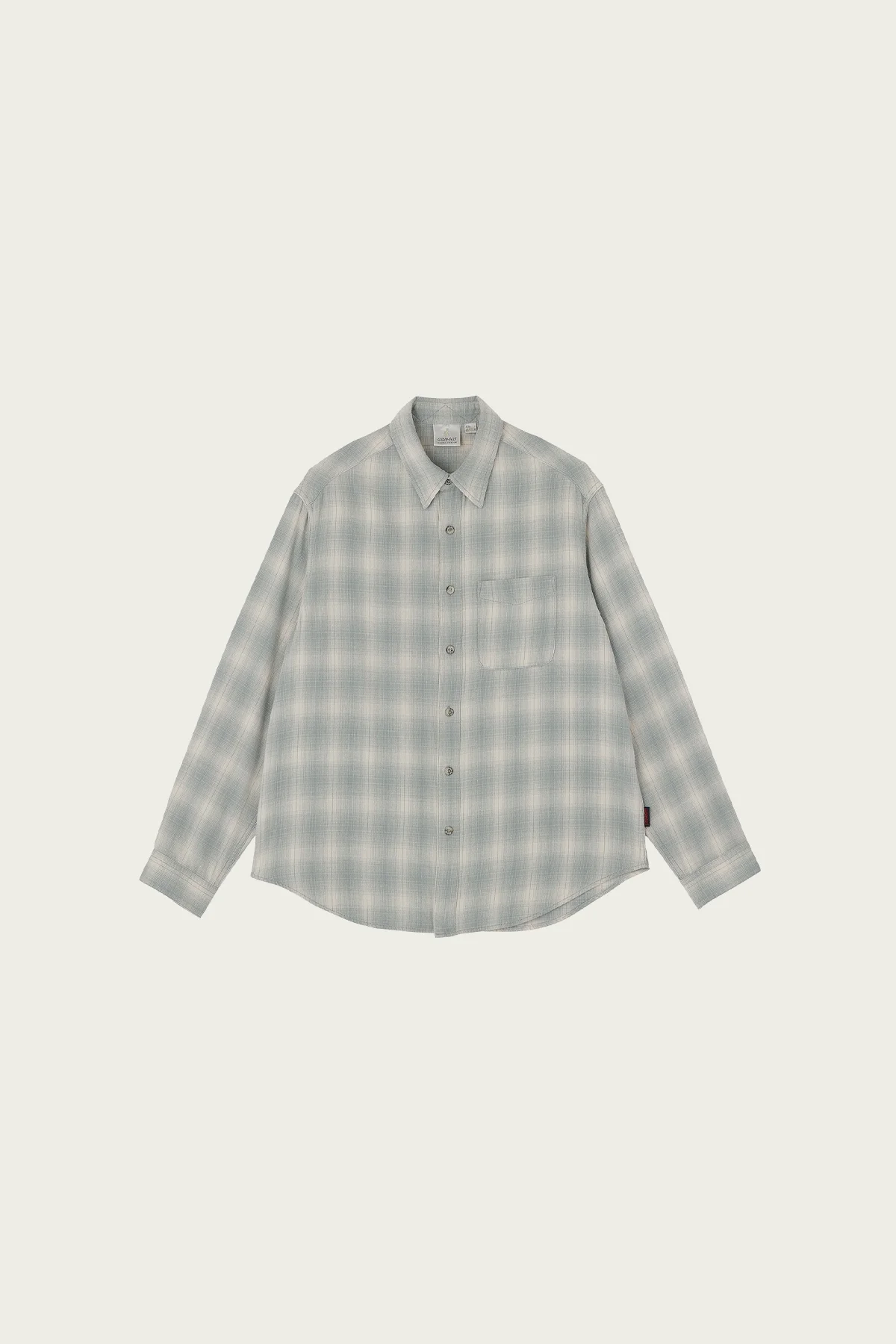Piled Flannel Shirt - Storm - 1